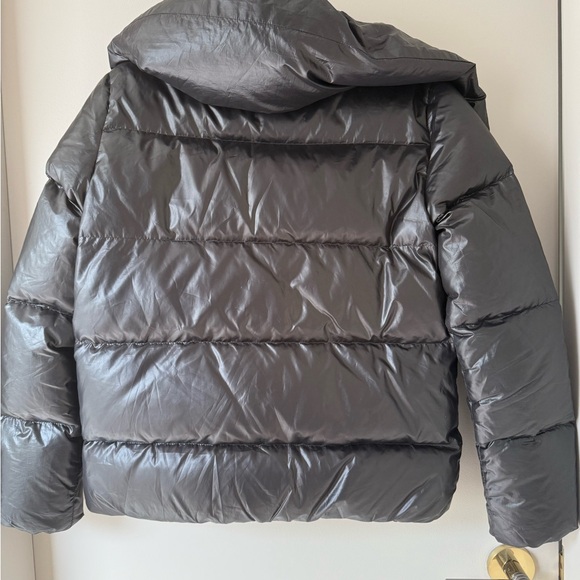 Snowflake Down Filled Short Puffer Jacket - Picture 7 of 10